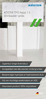 KÖSTER TPO Aqua 1.5
Drinkwater tanks