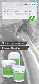 Afdichting tegen drukkend water